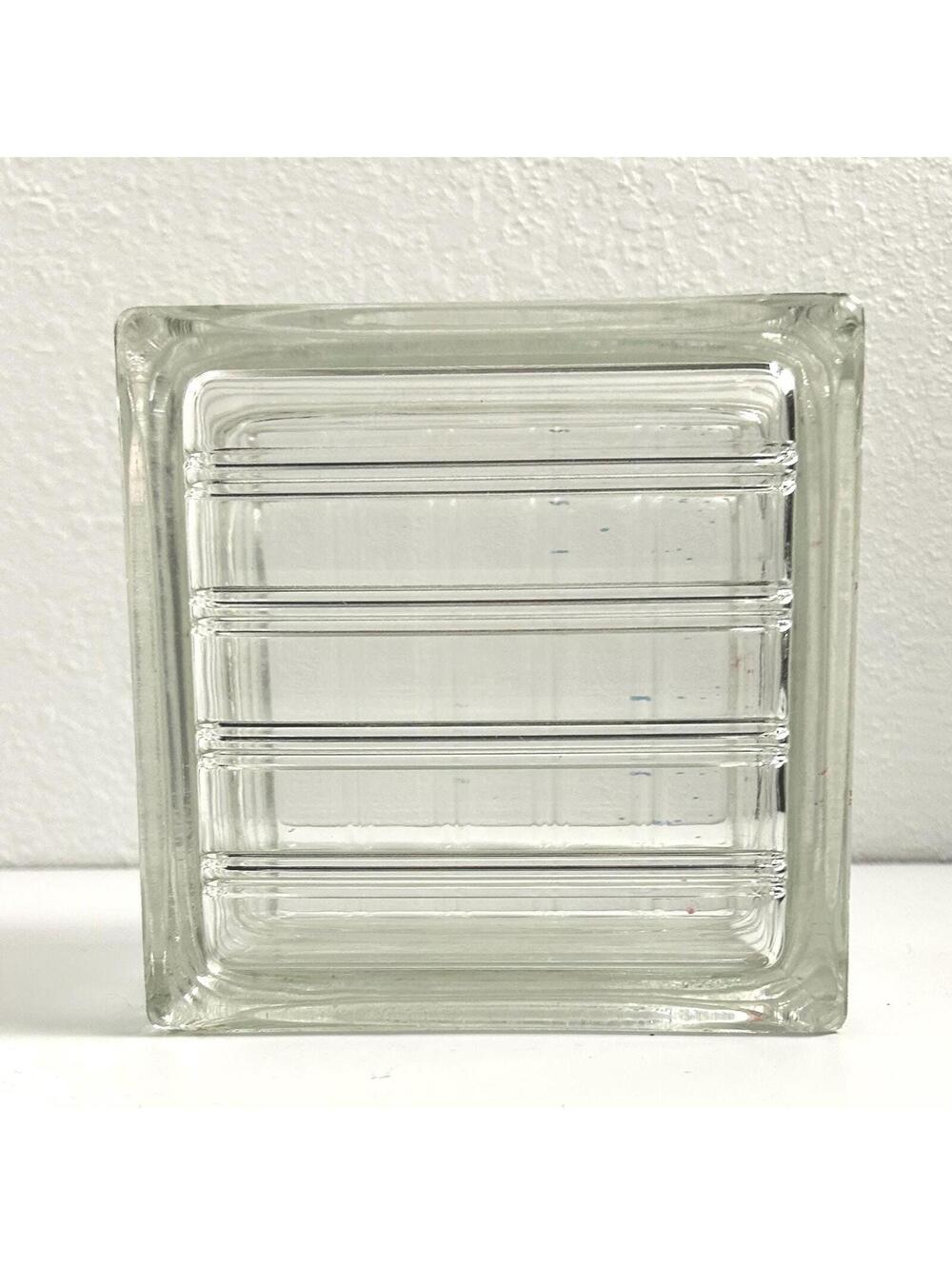 Reclaimed Vintage Architectural Glass Block